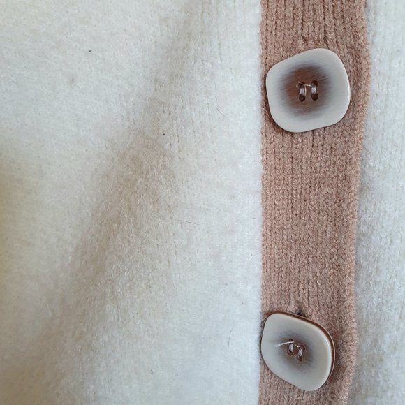 Vintage cotton cream sweater - Picture 5 of 5
